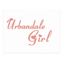 Camisetas da menina de Urbandale Cartoes Postais