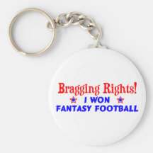Campeão do futebol da fantasia chaveiros