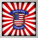 Campeões da guerra mundial dos EUA Poster