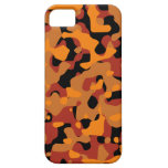 Camuflagem alaranjada do caçador capas iPhone 5