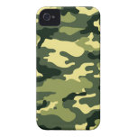 Camuflagem da floresta capa de iPhone 4 Case-Mate