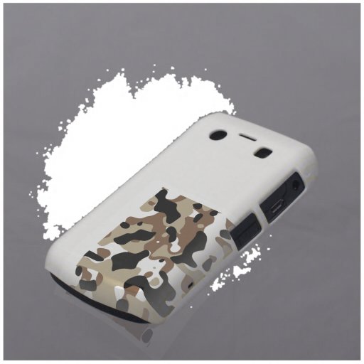 Camuflagem do inverno capas blackberry bold