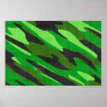 camuflagem verde do exército da selva textured impressão