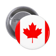 Canadá - bandeira canadense boton