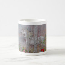 Caneca - bosque de Aspen do unicórnio