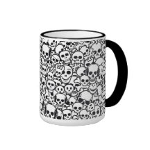 Caneca Caveirinhas Black