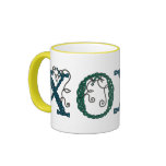 Caneca celta dos abraços & dos beijos
