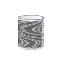 Caneca congelada cervos dos ribeiros do lápis