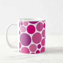 caneca cor-de-rosa da bolha canecas
