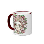 Caneca cor-de-rosa do café de Solara