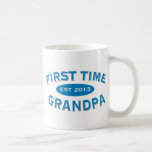 Caneca customizável do vovô da primeira vez