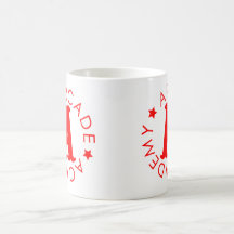 Caneca da academia da arcada