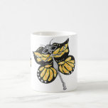 Caneca da alienígena da borboleta