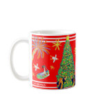 Caneca da arte: Caneca da arte do Natal do tinture canegas