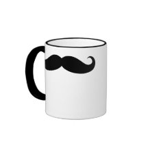Caneca da bebida do café do bigode