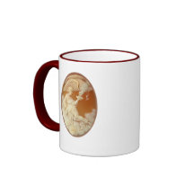 Caneca da campainha do cameo do Victorian