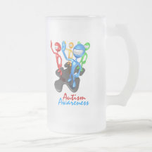 Caneca da consciência do autismo