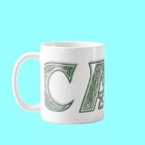 Caneca da encomenda especial para o exemplo de Cas canecas