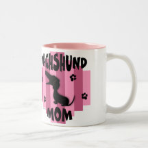 Caneca da mamã do Dachshund