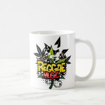 Caneca da música da reggae