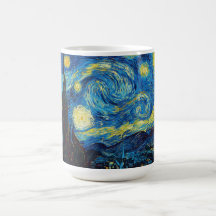 Caneca da noite estrelado de Van Gogh