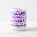 Caneca da pessoa da manhã