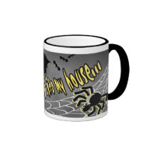 Caneca das ARANHAS & dos BASTÕES do DIA DAS BRUXAS