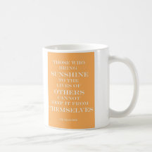 CANECA DAS CITAÇÕES DA LUZ DO SOL -