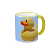 Caneca de borracha de Duckie