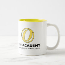 Caneca de café amarela