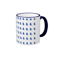 Caneca de café da campainha dos barcos de navigaçã