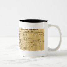 Caneca de café de Famille Fremaux