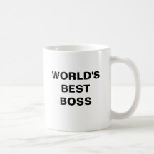 Caneca de café do CHEFE do MUNDO a MELHOR