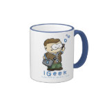 caneca de café do menino do iGeek
