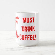 Caneca de café do zombi