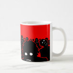 "Caneca de café do zombi da horda"