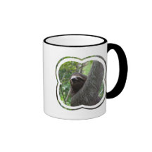 Caneca de café Toed dois da preguiça