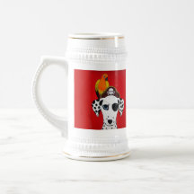 Caneca de cerveja de Dalmation