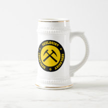 Caneca de cerveja do geólogo