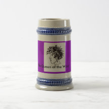 Caneca de madeira da rainha