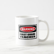 Caneca DE PRIMEIRO GRAU de advertência do PROFESSO