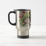 Caneca de viagem inoxidável do tempo do coelho
