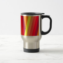 Caneca de viagem listrada