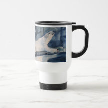 Caneca de viagem Praying do urso polar