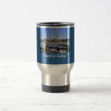 Caneca de viagem "que eu poderia ter navegado "