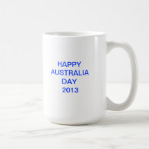 Caneca - dia feliz 2013 de Austrália