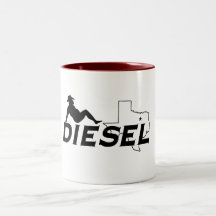 Caneca diesel do 2-Tom do softball de Dallas