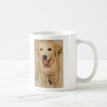 Caneca do amor de filhote de cachorro