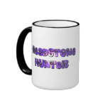 Caneca do caçador do Headstone no roxo
