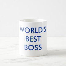 Caneca do chefe do humor do escritório
